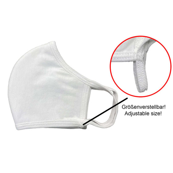 3-lagige Eco-Mehrweg-Maske Gre: L