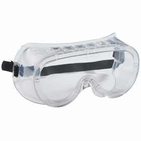 Größenverstellbare Vollsicht-Schutzbrille aus biegsamen PVC - EN166 und EN170 Zertifiziert - Sichtscheibe aus Polykarbonat - Beschlagfrei