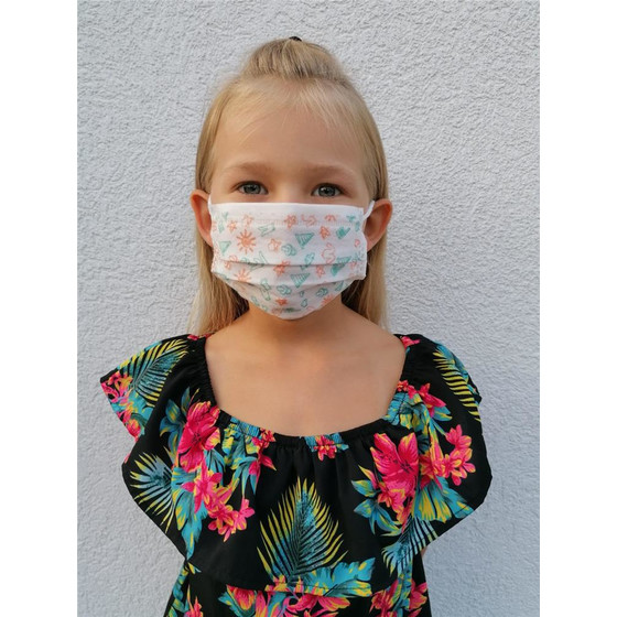 Atmungsaktive Kinder Community Masken - Hoher Tragekomfort - Latexfrei - Baby
