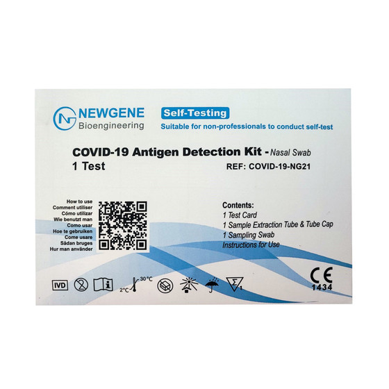 Newgene Covid Antigen Schnelltest | Einzelverpackt