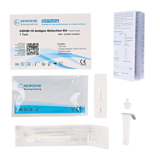 Newgene Covid Antigen Schnelltest | Einzelverpackt
